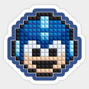 HD PIxels: Mega Man 1up Sticker